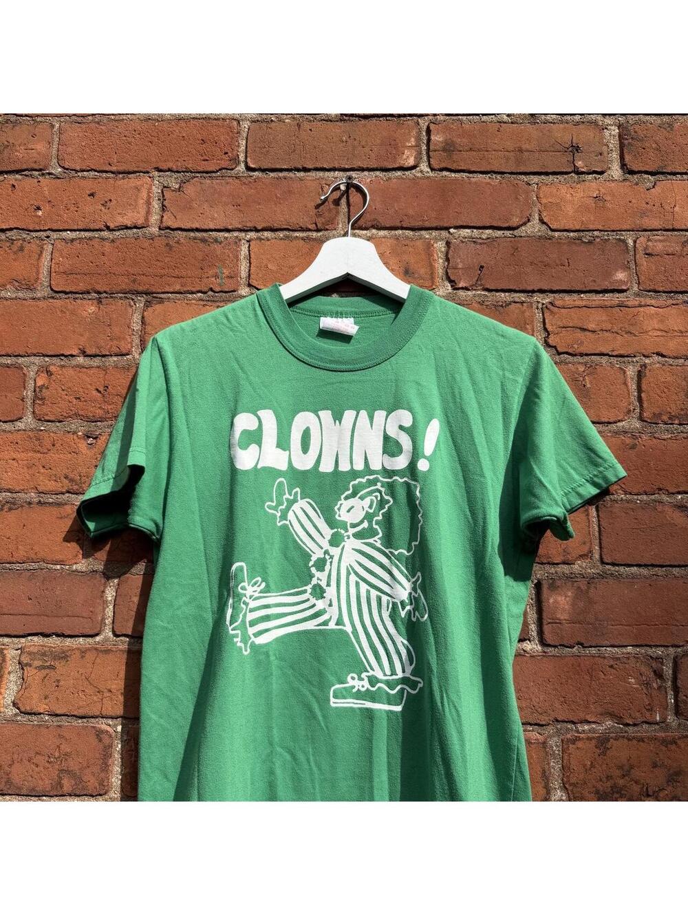vintage clowns kids t shirt 90s youth large/adult small
